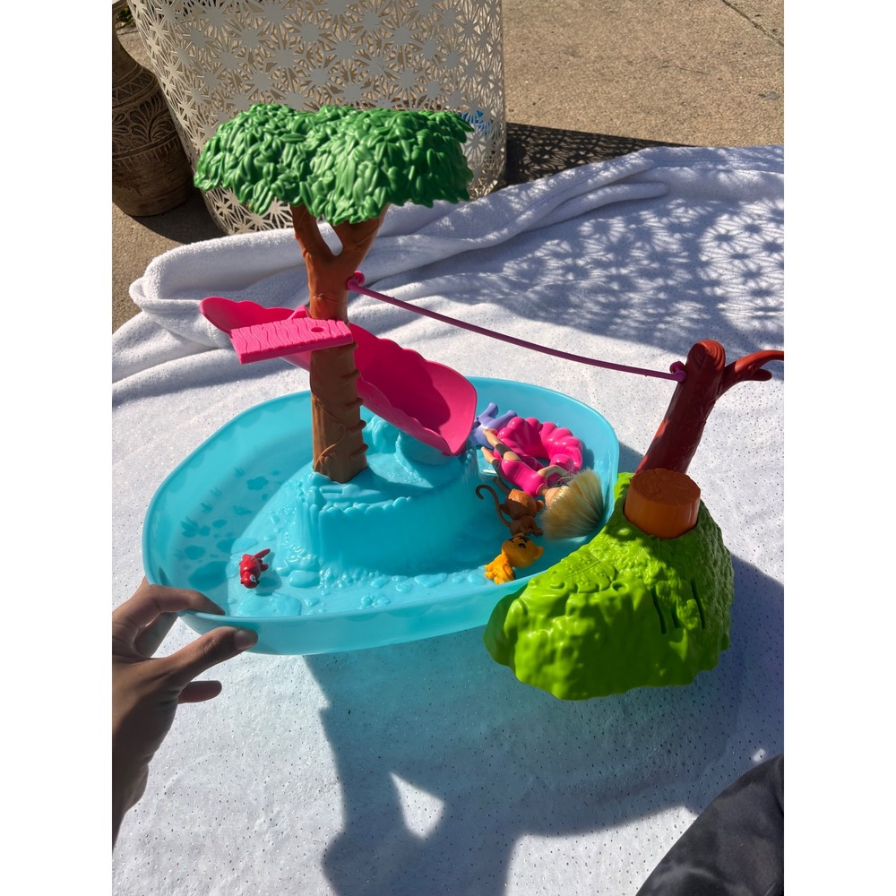 Barbie Chelsea Lost Birthday Jungle Adventure Playset with Doll and Animals